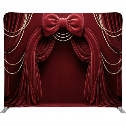 Currant Pearl Arch Pillowcover Backdrop