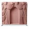 Dusty Rose Velvet Pearl Arch Pillowcover Backdrop