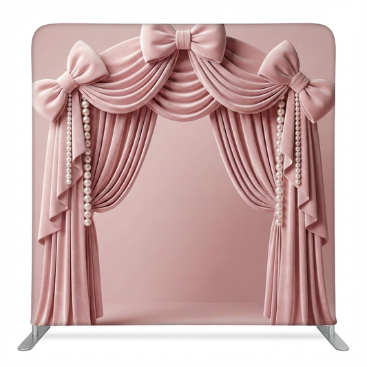 Pearl Orchid Swag Pillowcover Backdrop