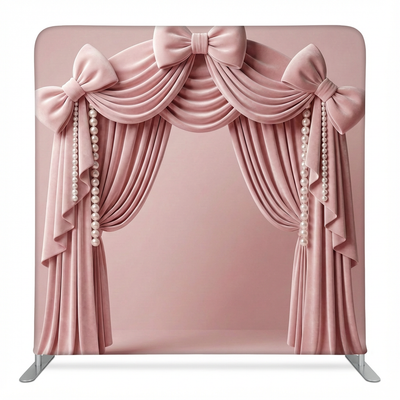 Pearl Orchid Swag Pillowcover Backdrop