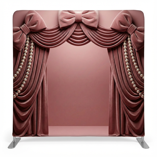 Pearl Dusty Rose Pillowcover Backdrop