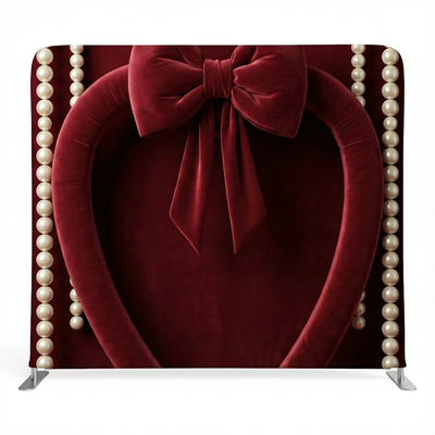 Velvet Pearl Heirloom Pillowcover Backdrop