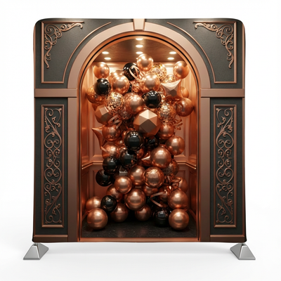 Gilded Alcove Celebration Pillowcover Backdrop