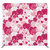 Sweetheart Rose Mosaic Pillowcover Backdrop