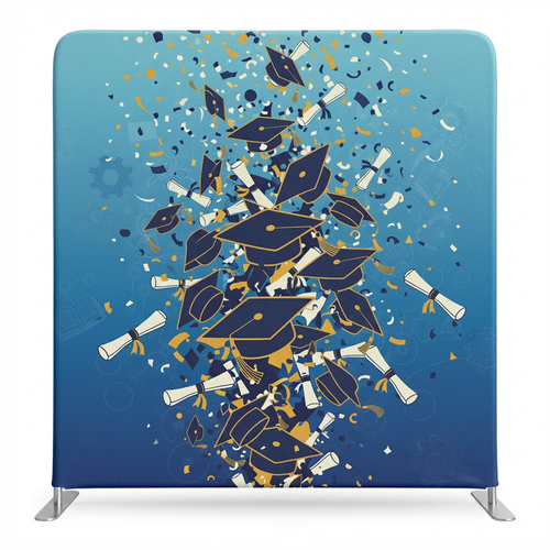 True Backdrops Scholar’s Ascent Pillowcover Backdrop featuring a printed fabric design on a pillowcover backdrop.