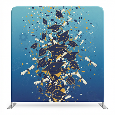 True Backdrops Scholar’s Ascent Pillowcover Backdrop featuring a printed fabric design on a pillowcover backdrop.