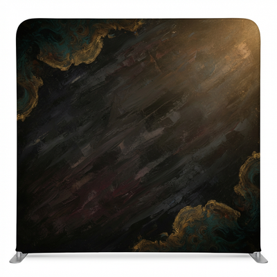 Obsidian Gilded Ember Pillowcover Backdrop