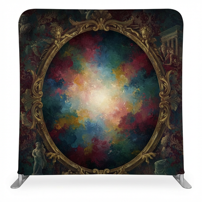 Celestial Baroque Portal Pillowcover Backdrop