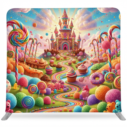 Sugarplum Kingdom Pillowcover Backdrop