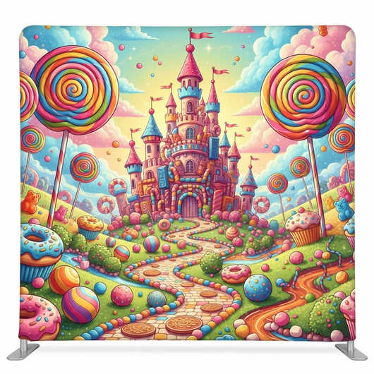 Sugarplum Kingdom 2 Pillowcover Backdrop