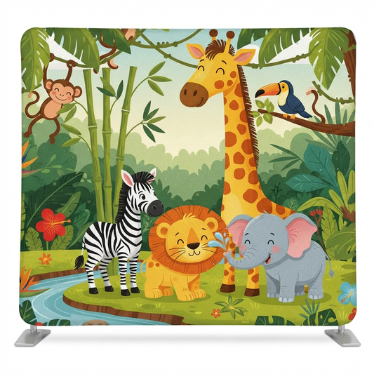 Safari Serenade Pillowcover Backdrop