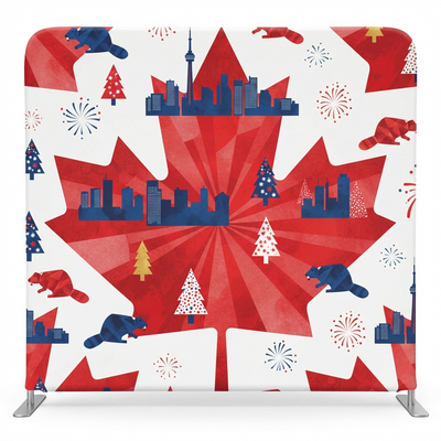 Northern Heritage Skyline Pillowcover Backdrop