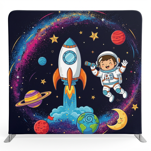 Stardust Voyage Pillowcover Backdrop