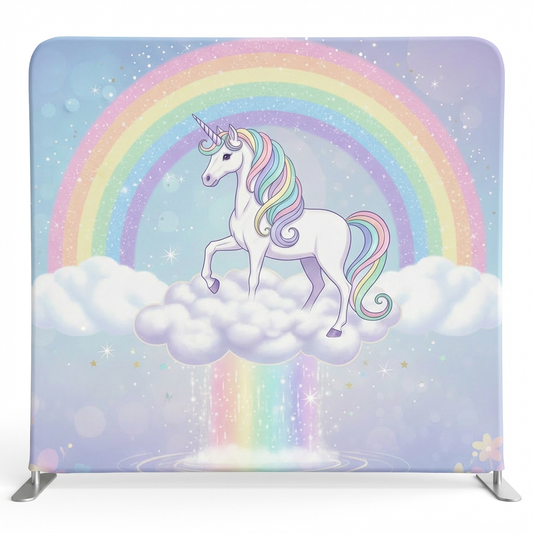 Celestial Rainbow Dream Pillowcover Backdrop