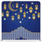 Midnight Jasmine Moon Pillowcover Backdrop