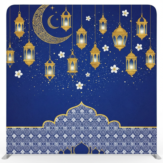 Midnight Jasmine Moon Pillowcover Backdrop