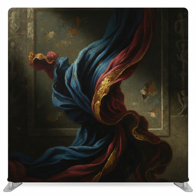 Gilded Renaissance Drape Pillowcover Backdrop