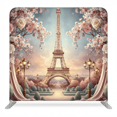 Midnight in Paris Pillowcover Backdrop