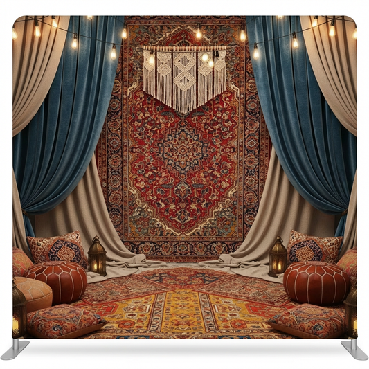 Moroccan Twilight Pillowcover Backdrop