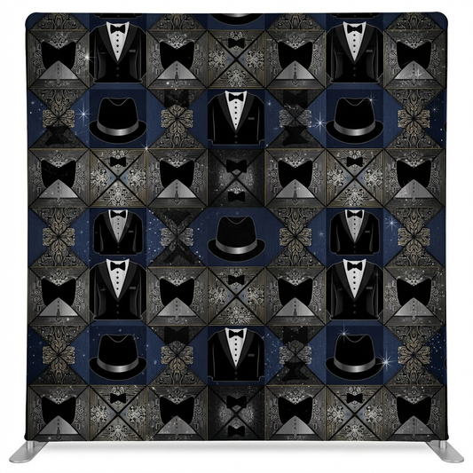 Midnight dapper Pillowcover Backdrop