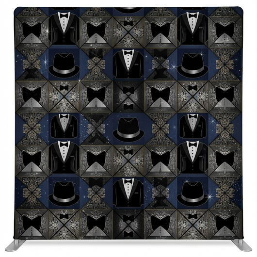 Midnight dapper Pillowcover Backdrop
