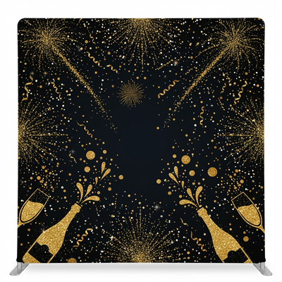 Midnight Celebration Pillowcover Backdrop