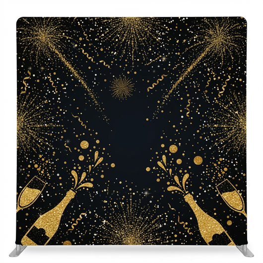 Midnight Celebration Pillowcover Backdrop