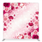 Crimson Romance blossom Pillowcover Backdrop