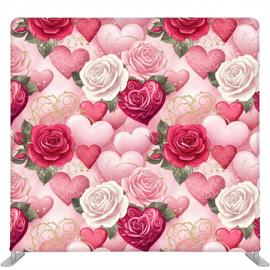 Crimson Romance Adrift Pillowcover Backdrop