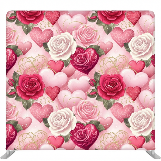 Crimson Romance Adrift Pillowcover Backdrop