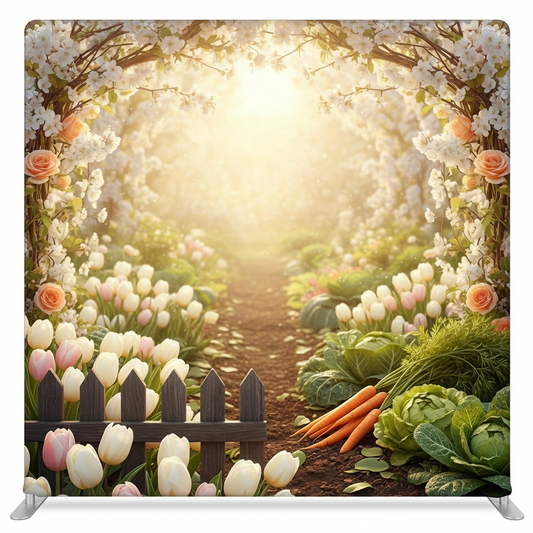 Sunlit Cottage Core Pillowcover Backdrop