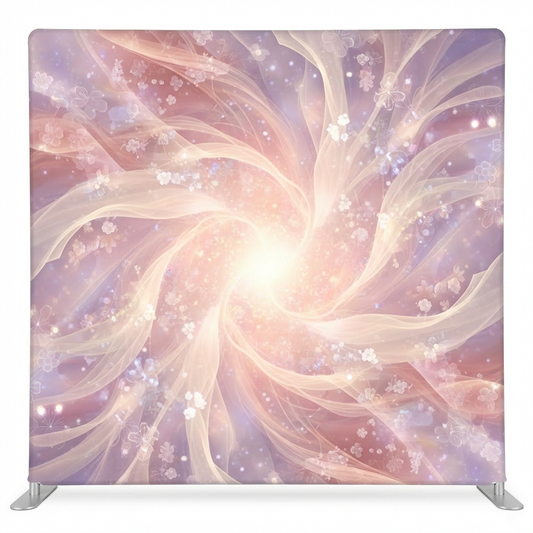 Celestial Silk Bloom Pillowcover Backdrop