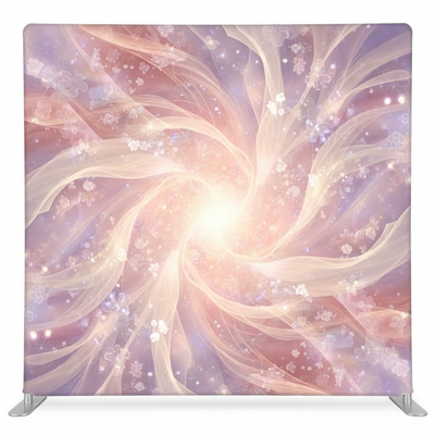 Celestial Silk Bloom Pillowcover Backdrop