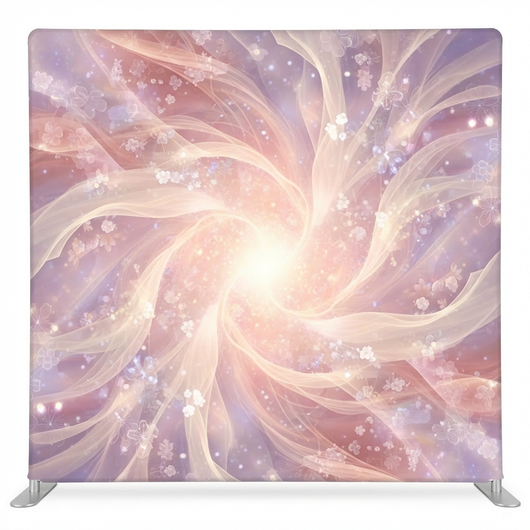 Celestial Silk Bloom Pillowcover Backdrop
