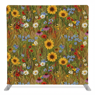 Wildflower Prairie Pillowcover Backdrop