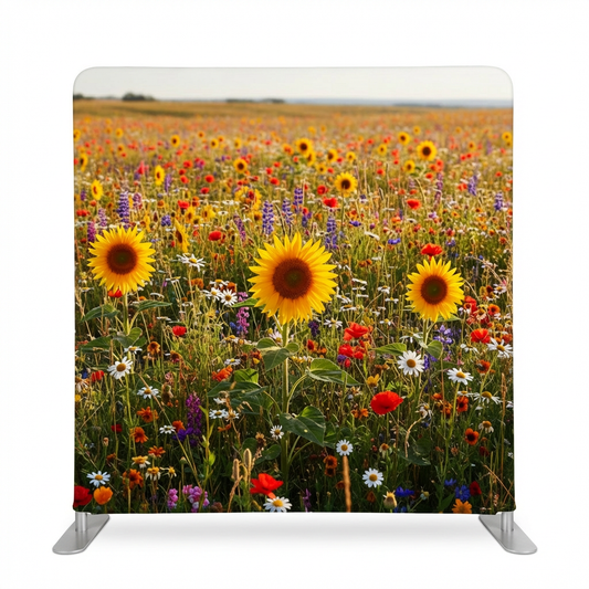 Wildflower Prairie Pillowcover Backdrop