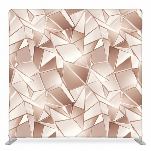 Gilded Prism Quartz Pillowcover Backdrop