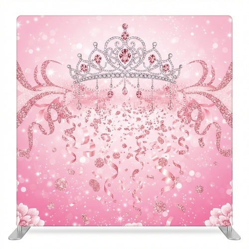 Glittering Tiara Garden Pillowcover Backdrop