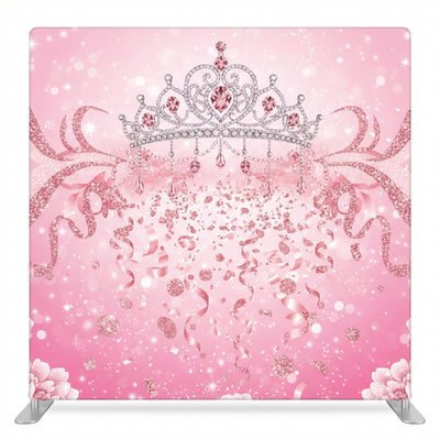 Glittering Tiara Garden Pillowcover Backdrop