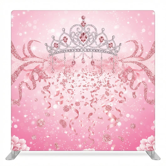 Glittering Tiara Garden Pillowcover Backdrop