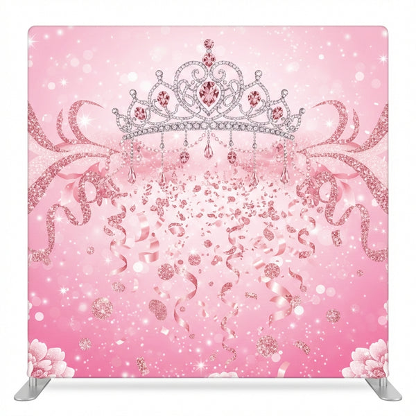 Glittering Tiara Garden Pillowcover Backdrop