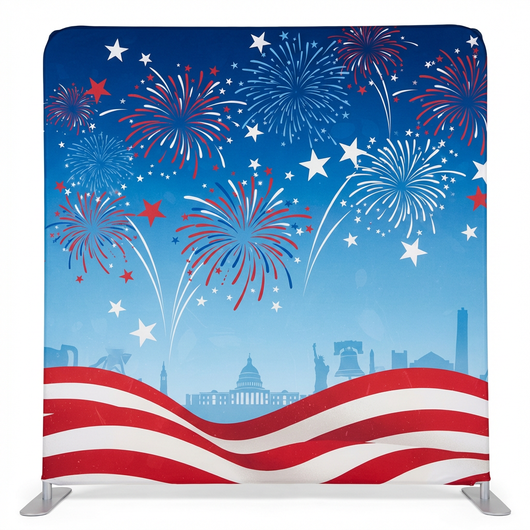Liberty Sky Glow Pillowcover Backdrop