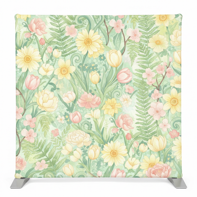 Pastel Meadow Song Pillowcover Backdrop