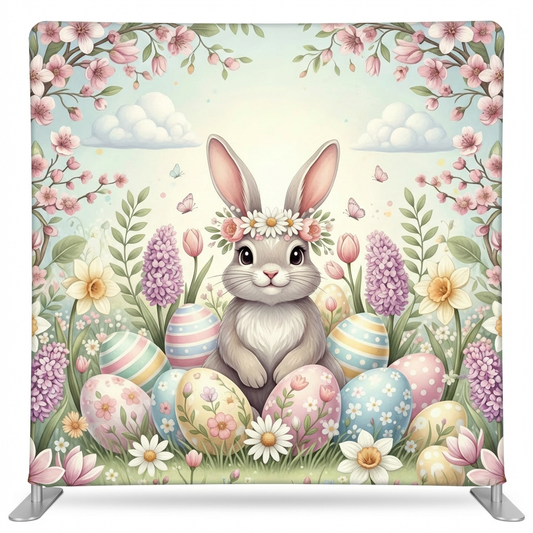 Whimsical Meadow Morning Pillowcover Backdrop