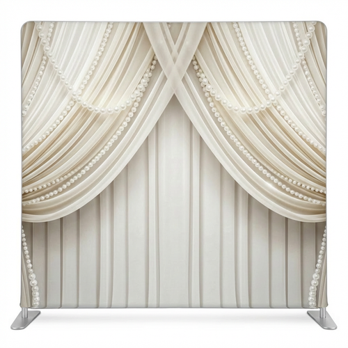 Pearl Heirloom Silk Pillowcover Backdrop