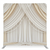 Alabaster Opera Pearl Pillowcover Backdrop