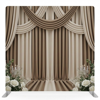 Vanilla Toffee Serenade Pillowcover Backdrop
