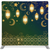 Celestial Lantern Glow Pillowcover Backdrop