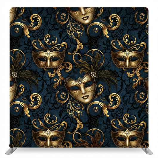 Midnight Masquerade Pillowcover Backdrop