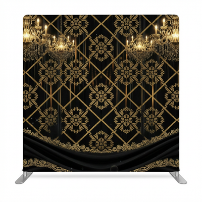 Gilded Velvet Noir Pillowcover Backdrop